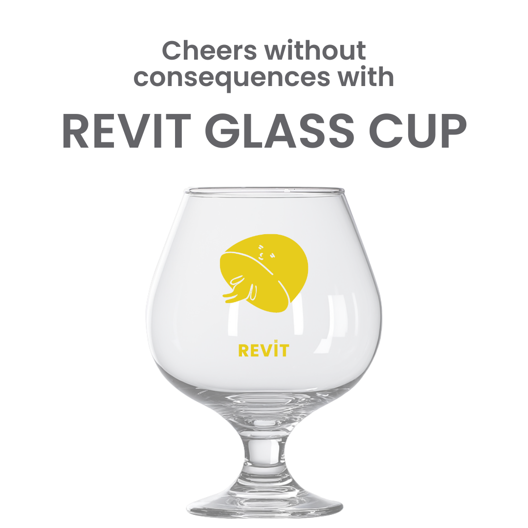 Revit Limited Edition Thick Glass Cup R1